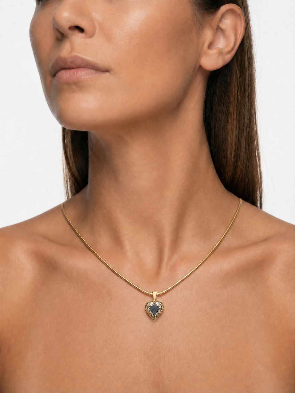 Paradise Sterling Silver Heart with Crimson Ash Resin Jewelry