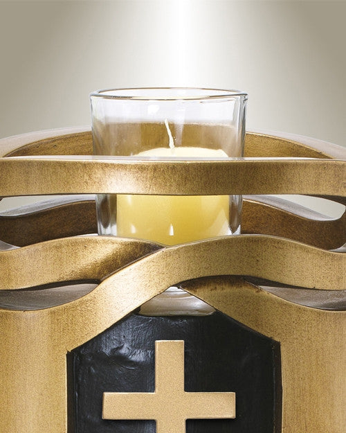 Infinity Bronze-Plain Cross