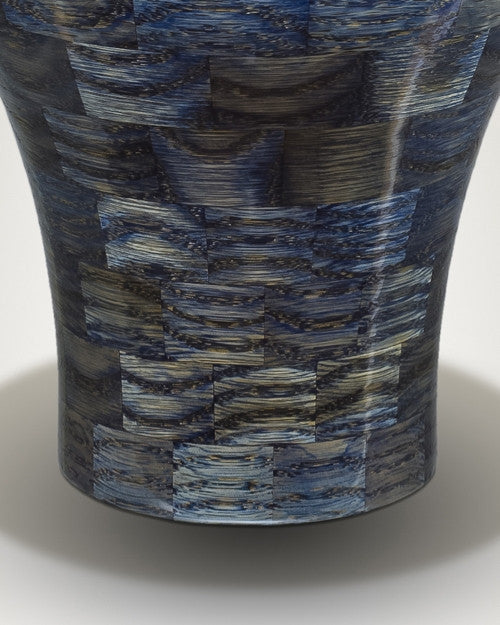 Small Lily Urn in Blue