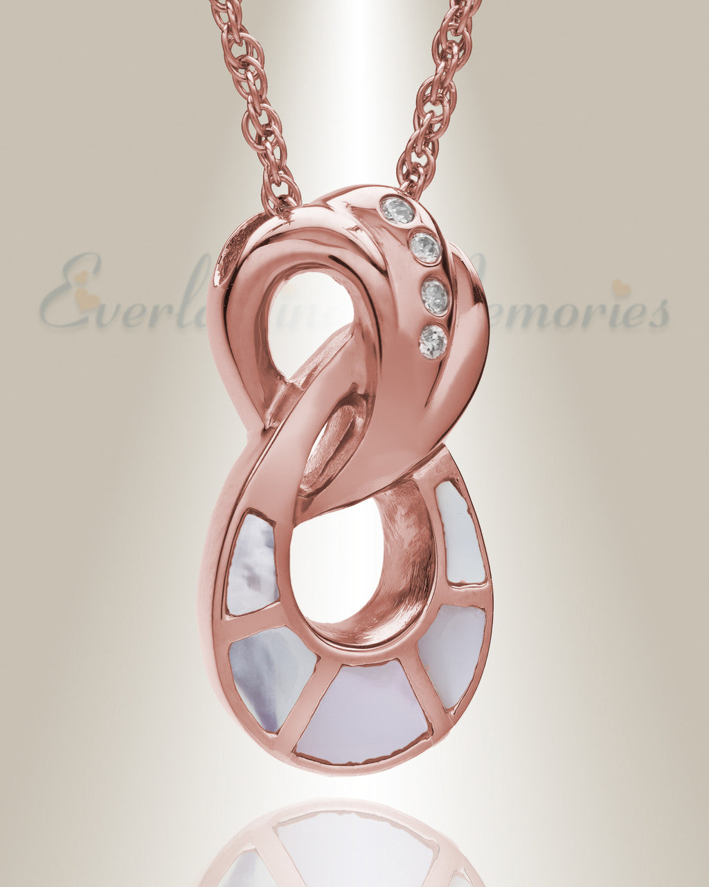 14K Rose Gold Everlasting Infinity Keepsake