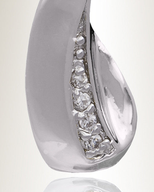 Silver Forever Cross Cremation Jewelry