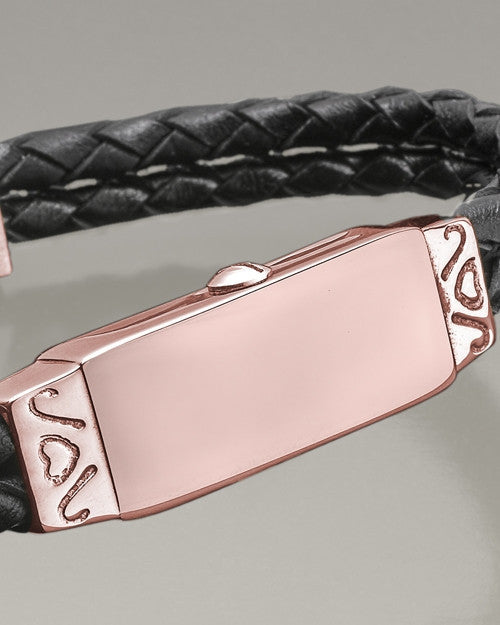 Rose Gold Remembrance Bracelet Cremation Jewelry