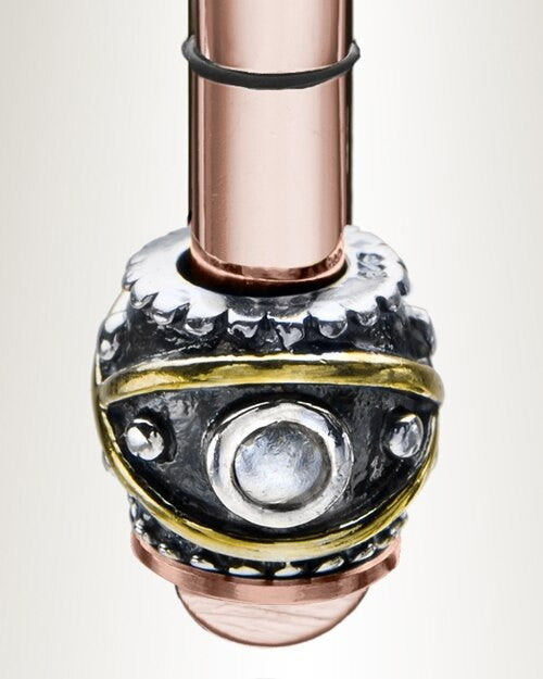 Rose Gold Plated Millenium Ash Pendant with Optimistic Charm