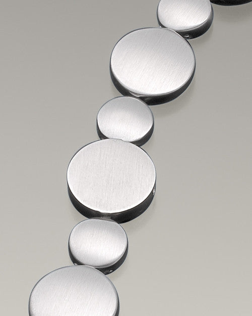 At Peace Satin Finish Bracelet Cremation Jewelry