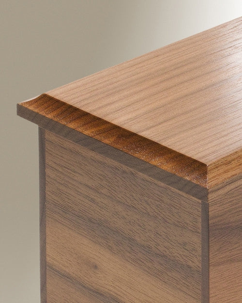 Large Walnut Cremation Urn