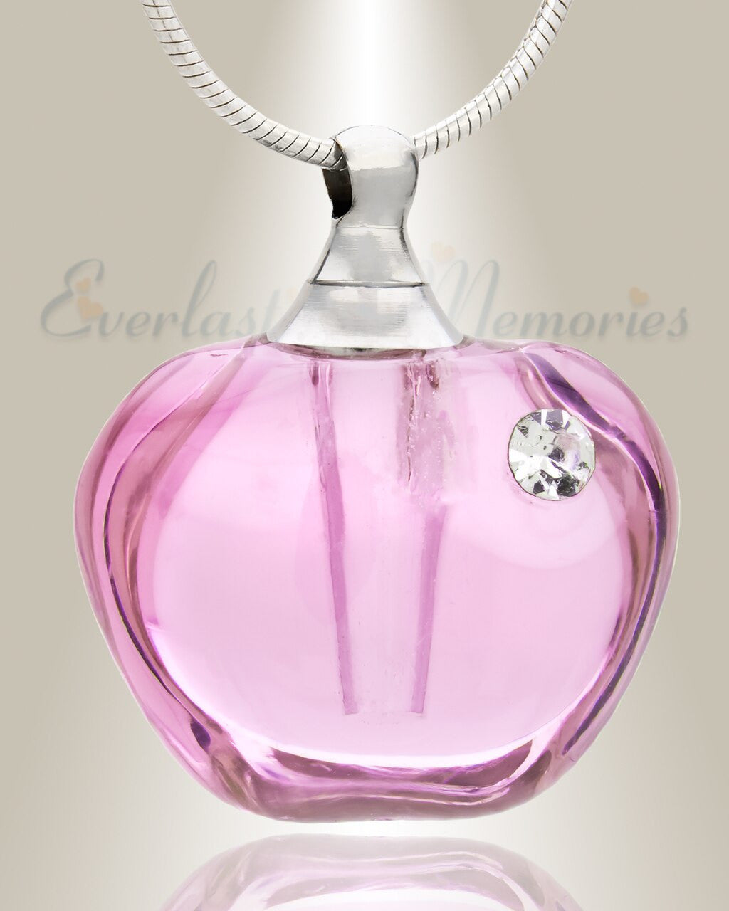 Glass Locket Passion Cremation Pendant