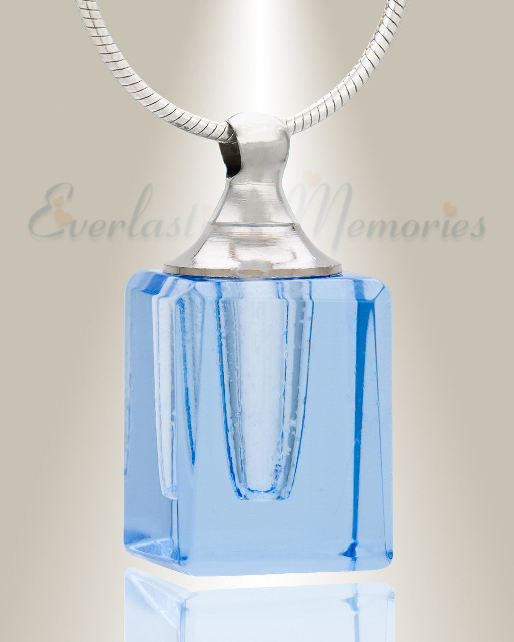 Glass Locket Contentment Jewelry Urn