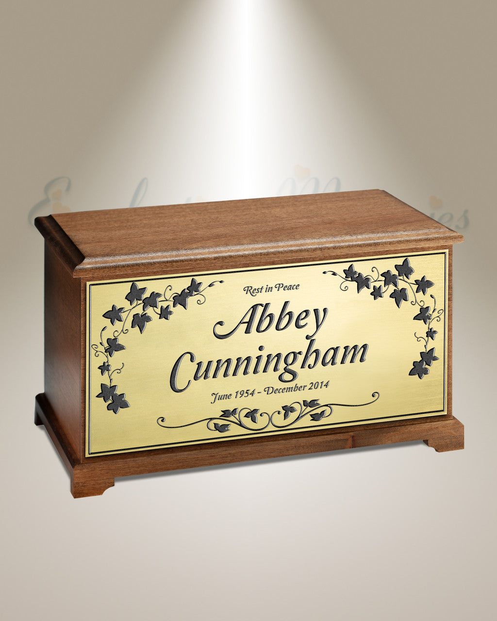 Spring Wreath Cremation Urn