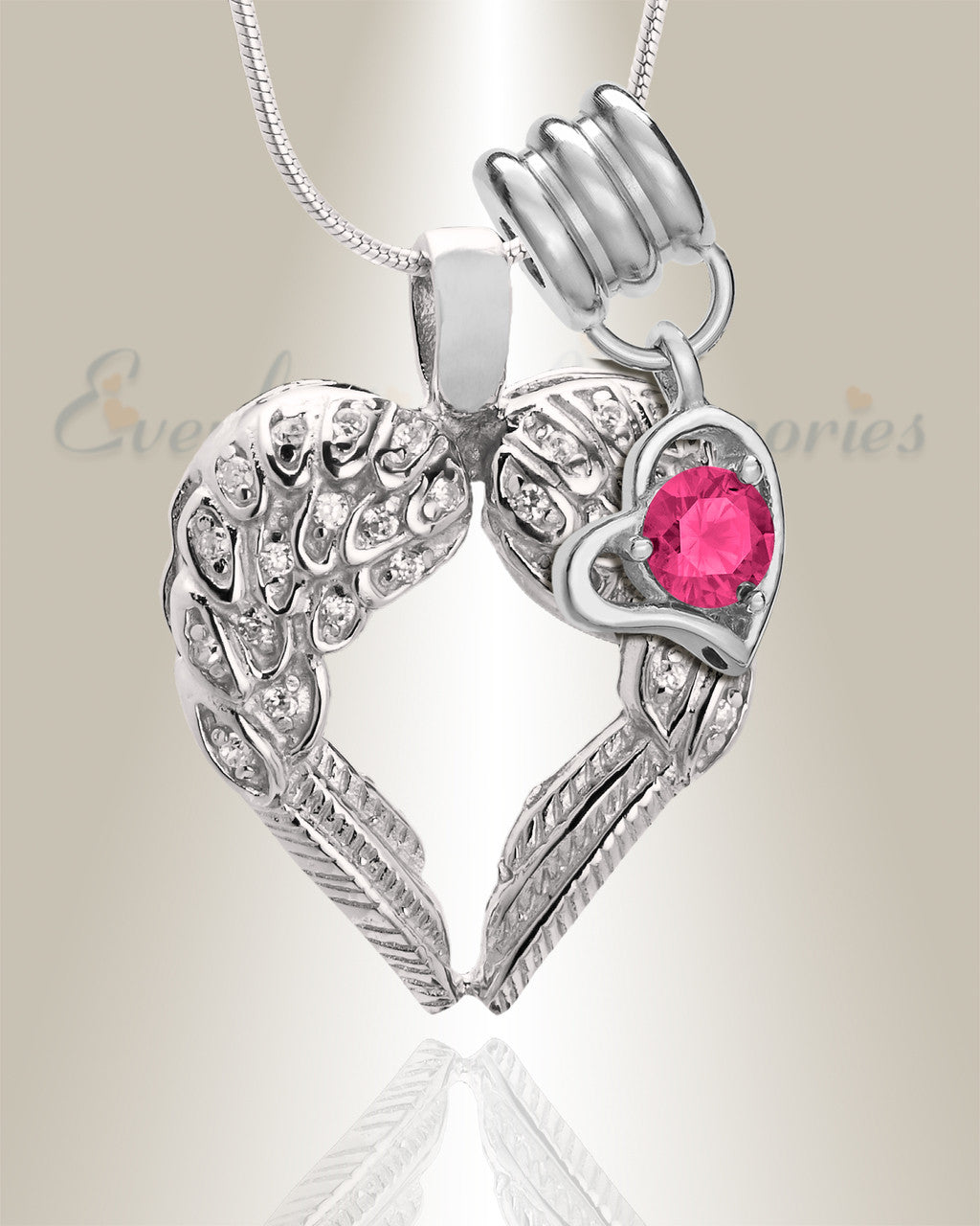 October Wings of Hope Memorial Jewelry