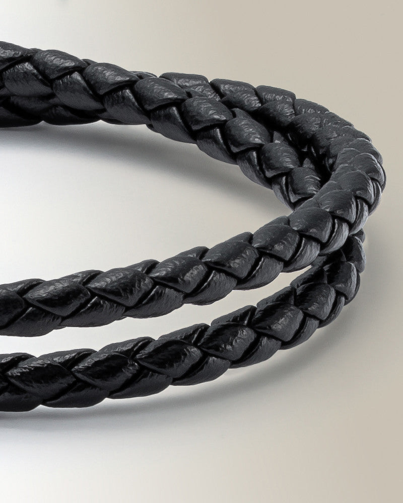 Black Stainless Steel Reverent Bracelet Cremation Jewelry