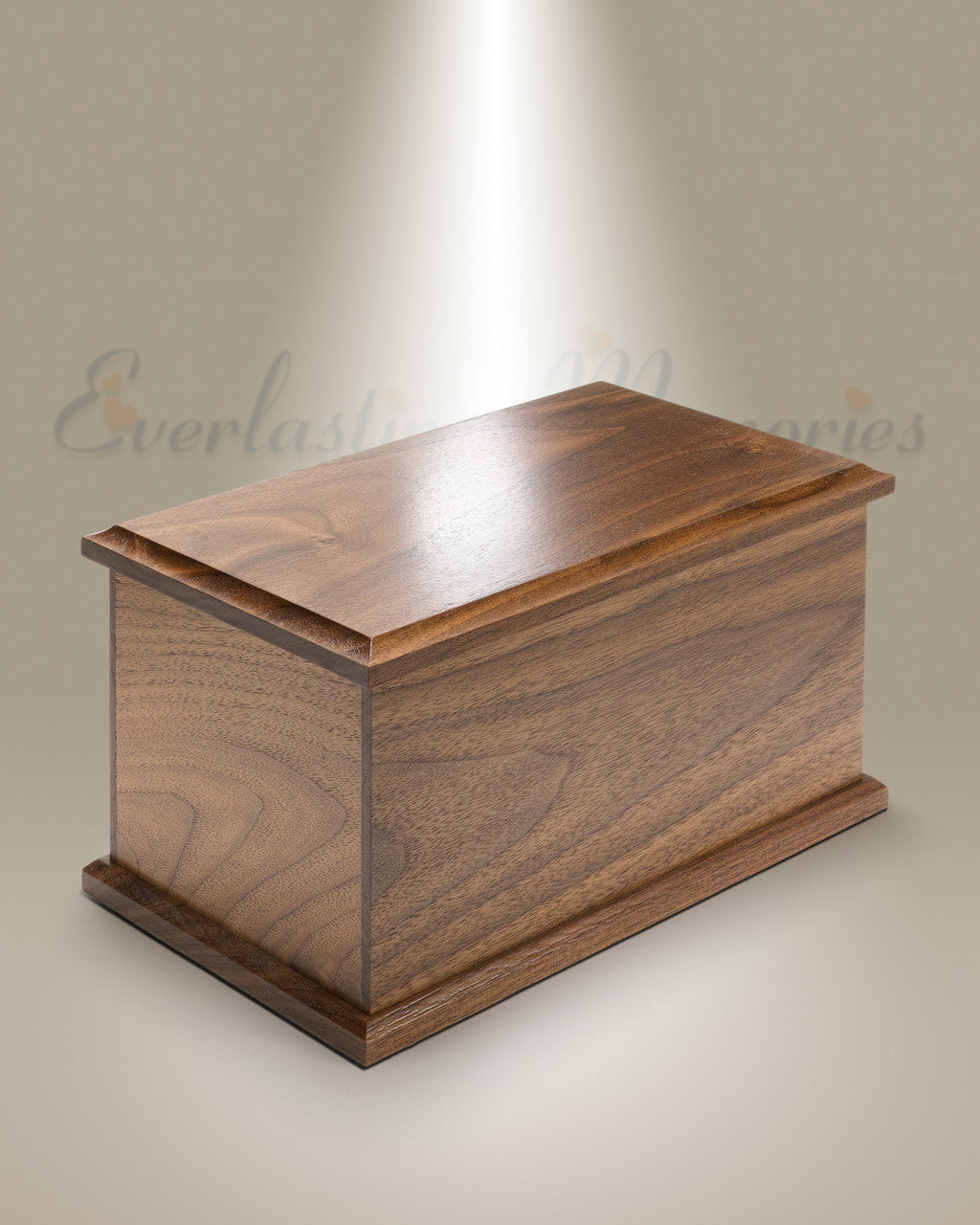 Extra Extra Large Walnut Cremation Urn