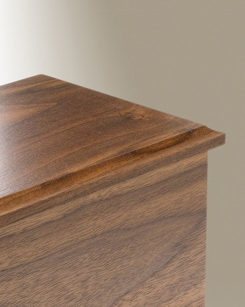 Extra Extra Large Walnut Cremation Urn