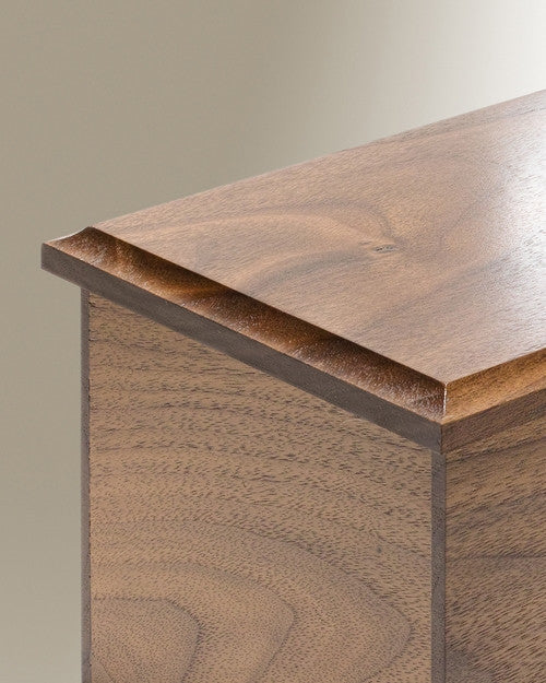 Extra Extra Large Walnut Cremation Urn