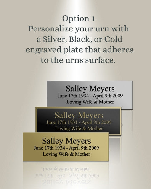 Extra Extra Large Walnut Cremation Urn