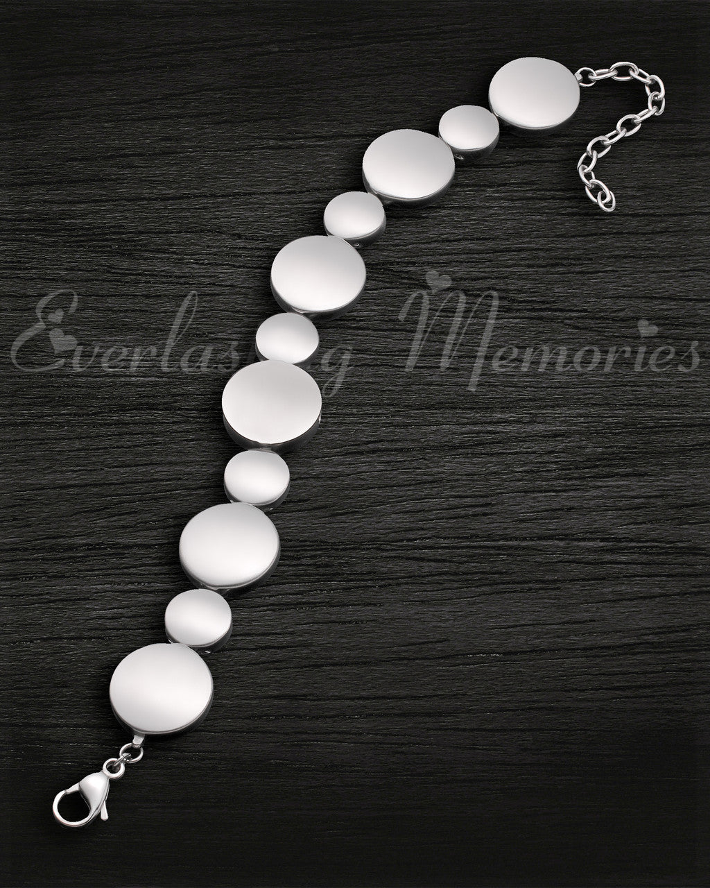 At Peace Satin Finish Bracelet Cremation Jewelry