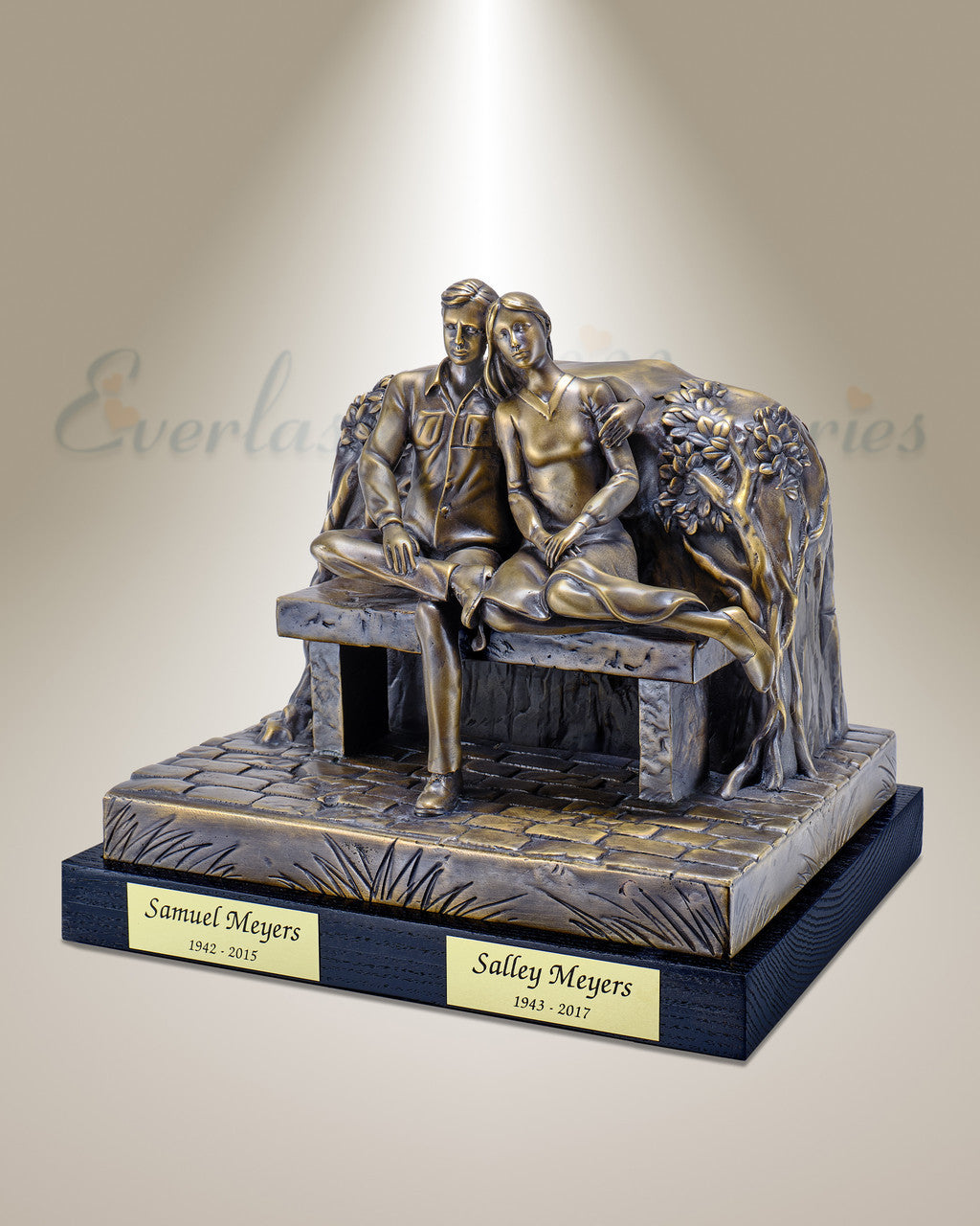 Best Friends Bronze Urn