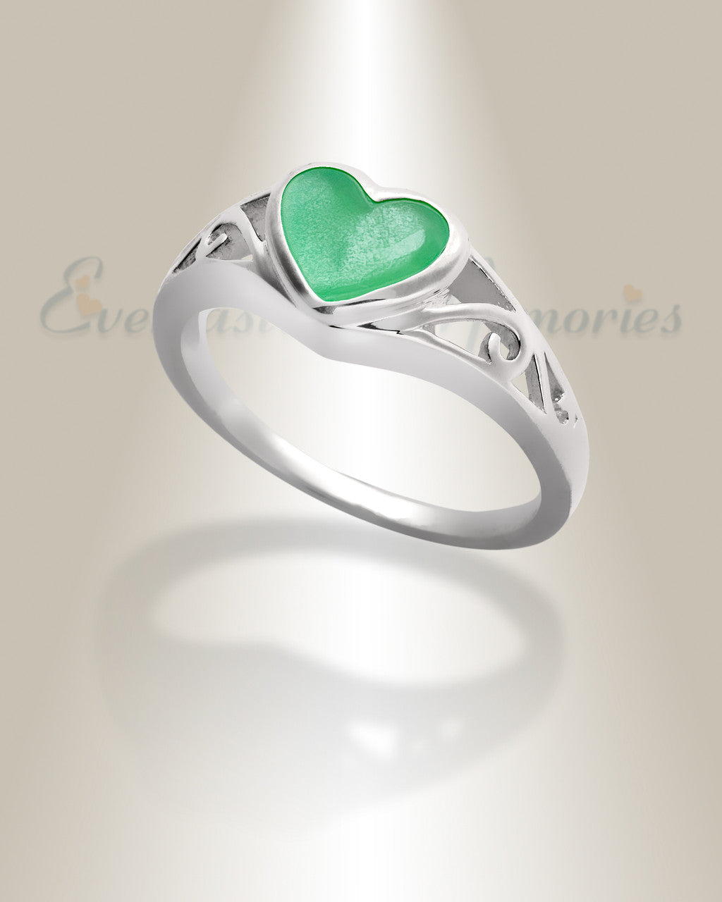 Women's Sophia Silver Ashes Ring