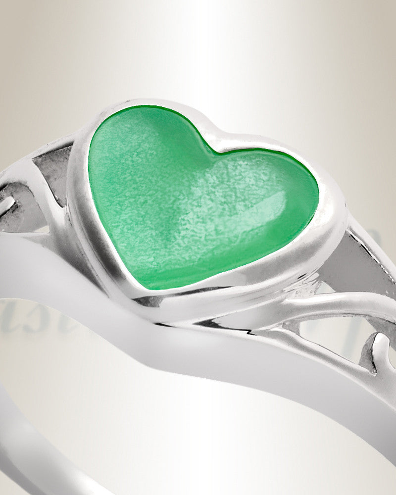 Women's Sophia Silver Ashes Ring