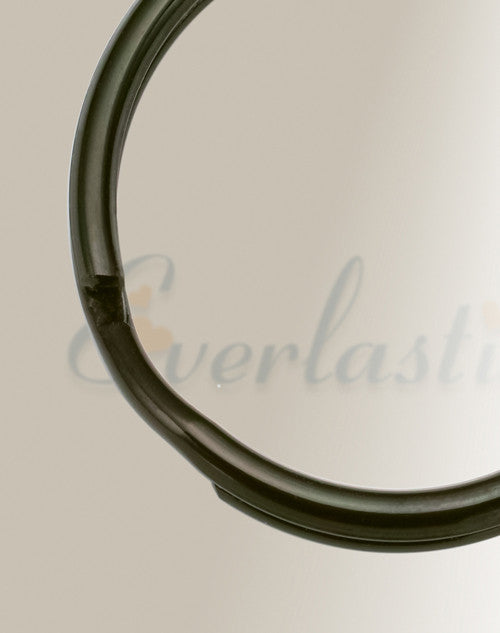 Bolt Black Cremation Keychain
