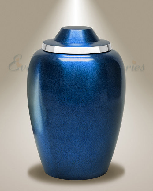 Blue Whispers Cremation Urn