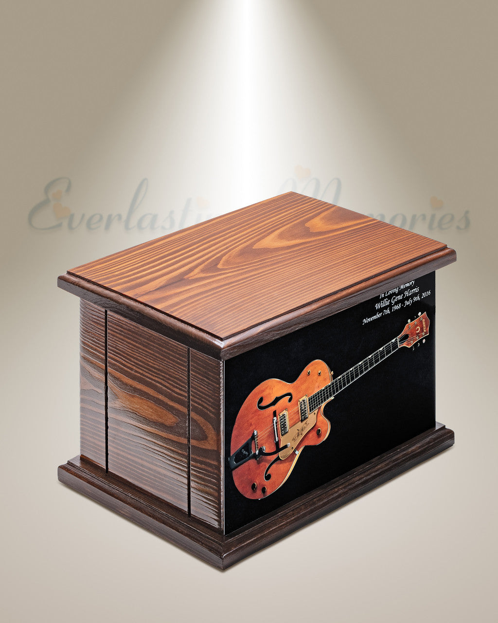 Strumming Cremation Urn