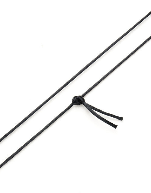 Black Satin Cording - 30"