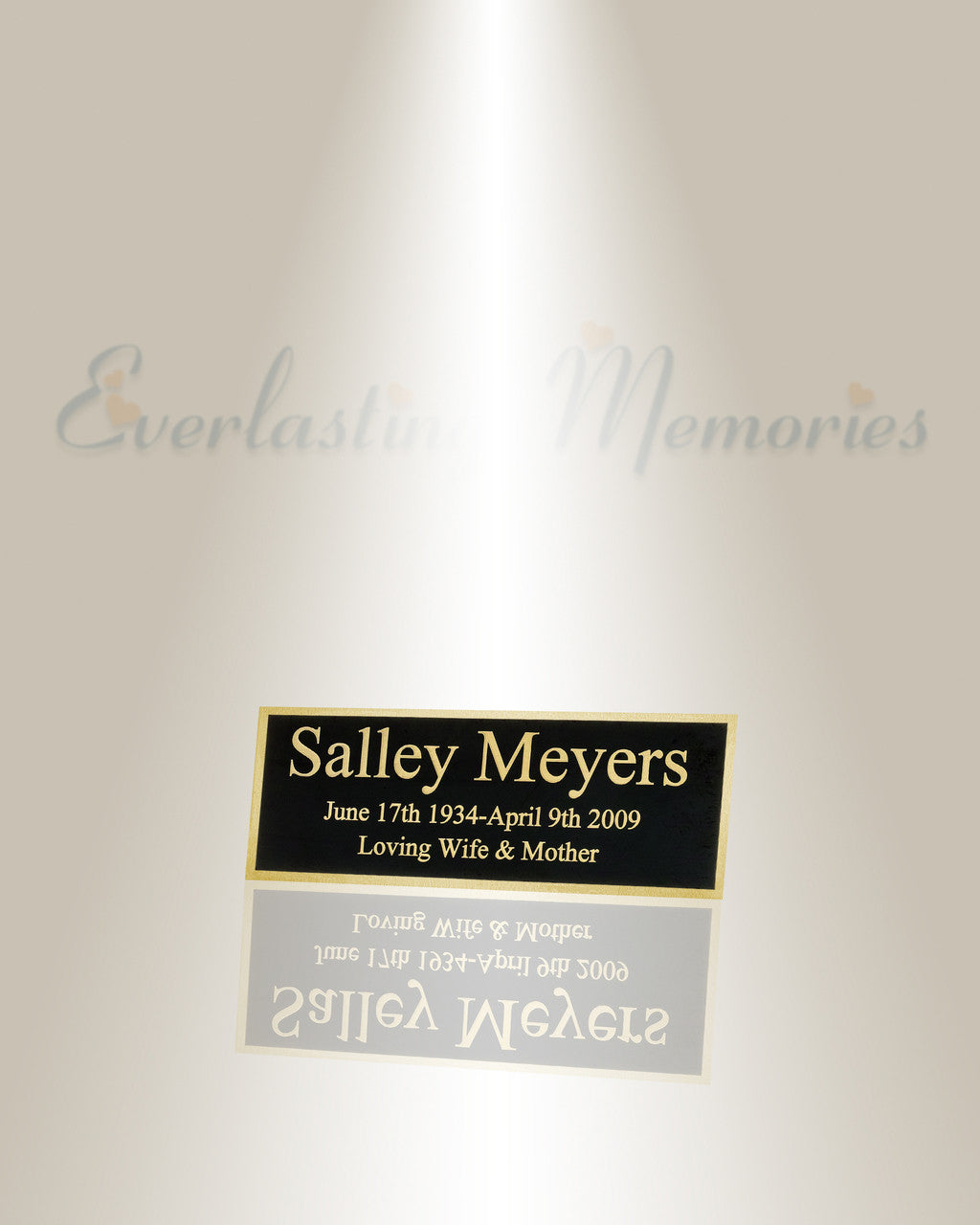 Small Leo Engraved Plate