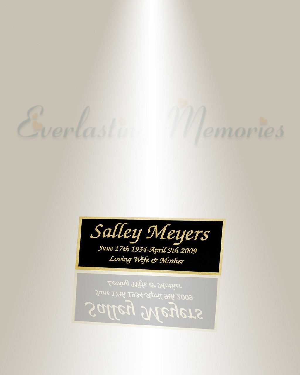 Small Lynx Engraved Plate