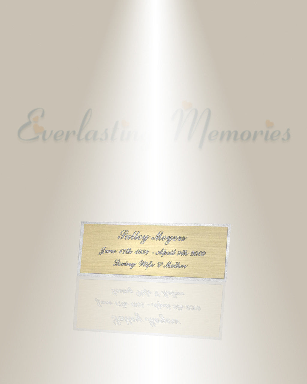 Small Norma Engraved Plate