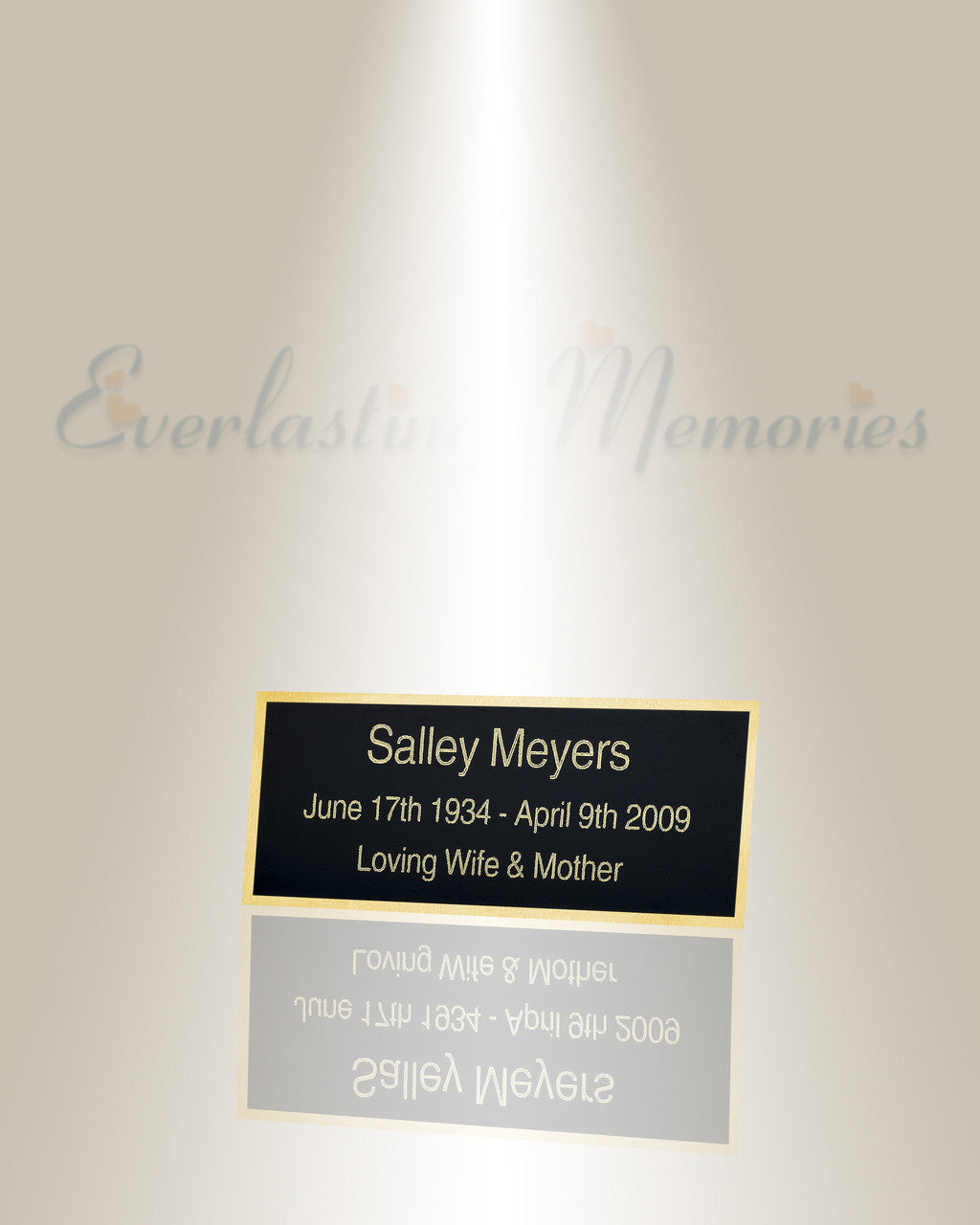 Medium Phoenix Engraved Plate