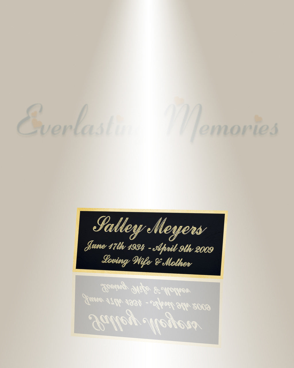 Medium Pisces Engraved Plate