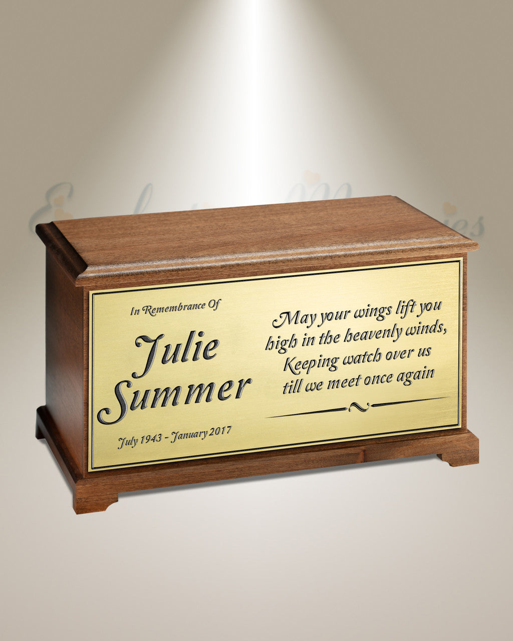 Wings Of Love Cremation Urn
