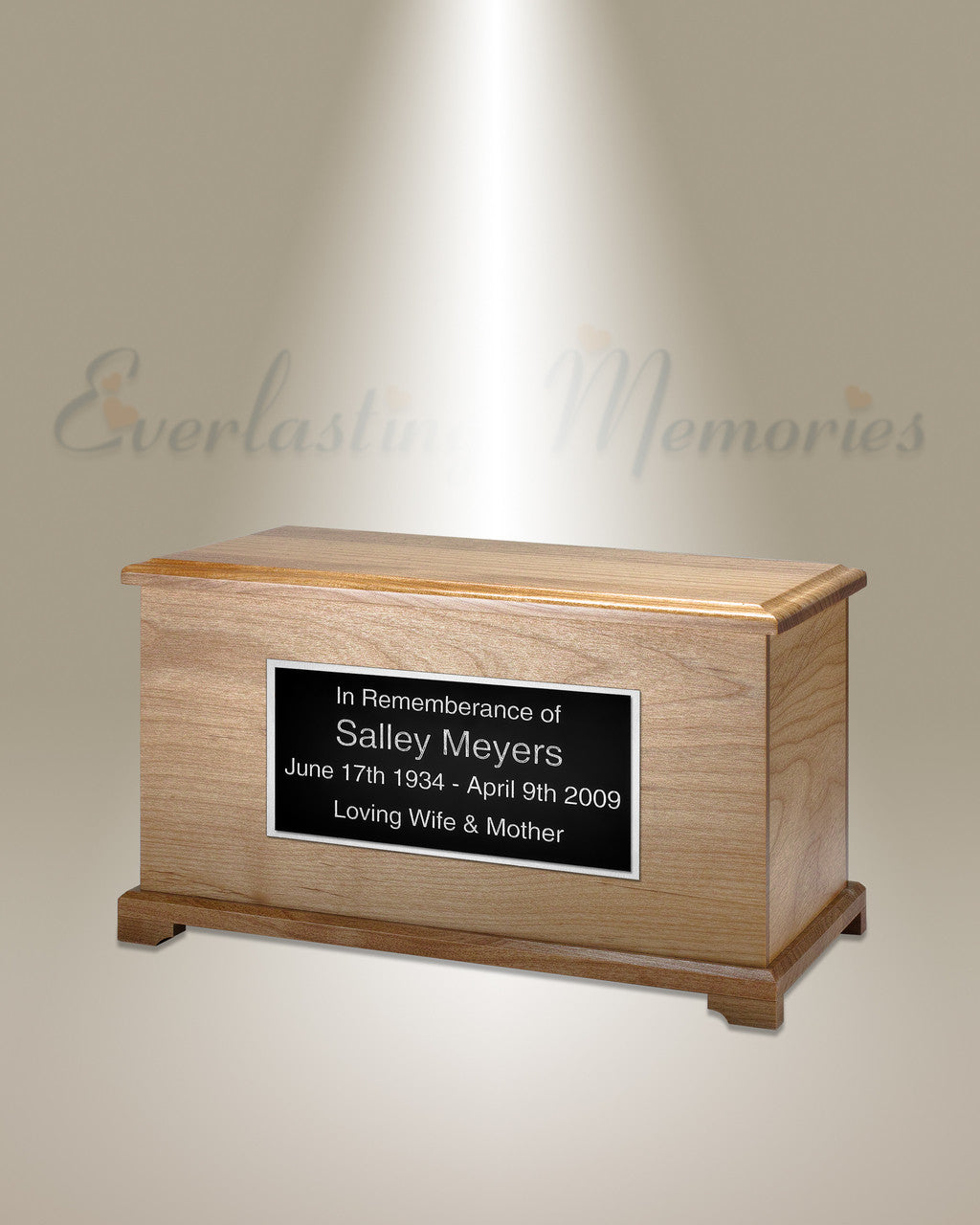 Natural Alder Kindred Cremation Urn