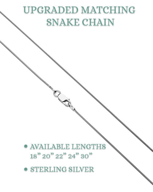 Solid 14K White Gold Lasting Imprint Round with Seafoam Ash Resin Jewelry