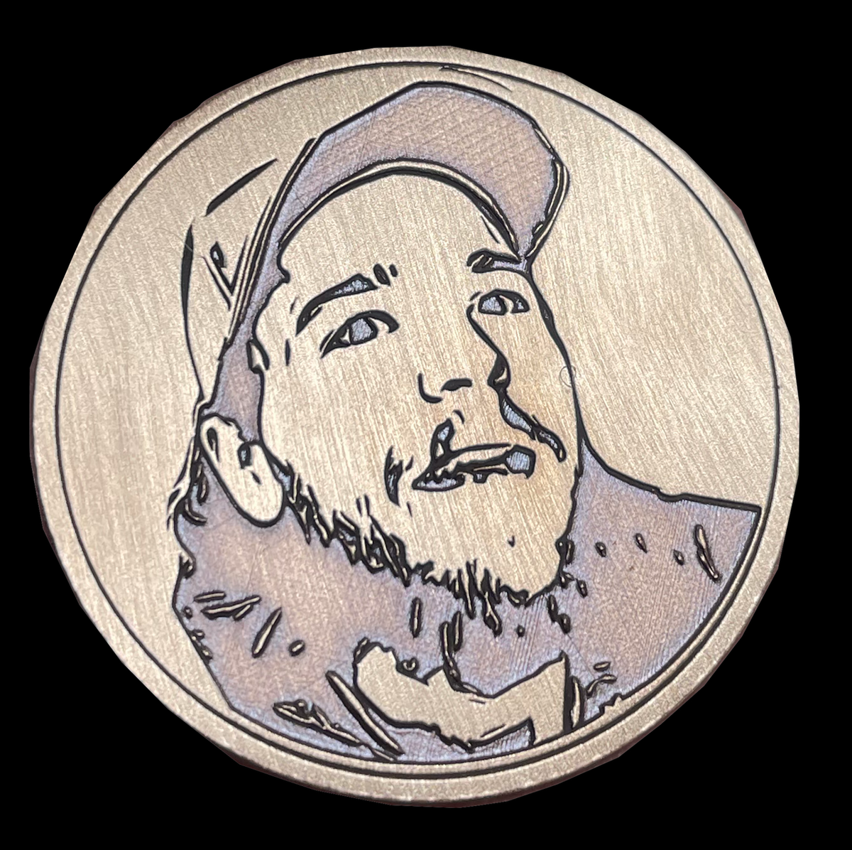 Copper John Cody Memorial Coin