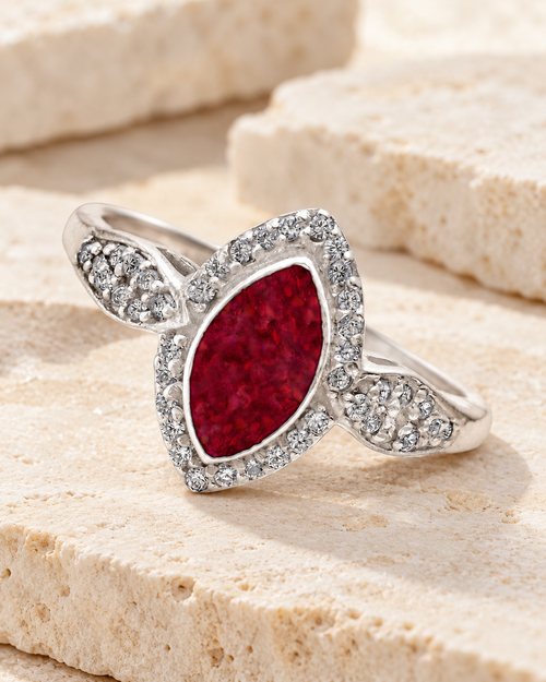 Scarlet Pearl Opal