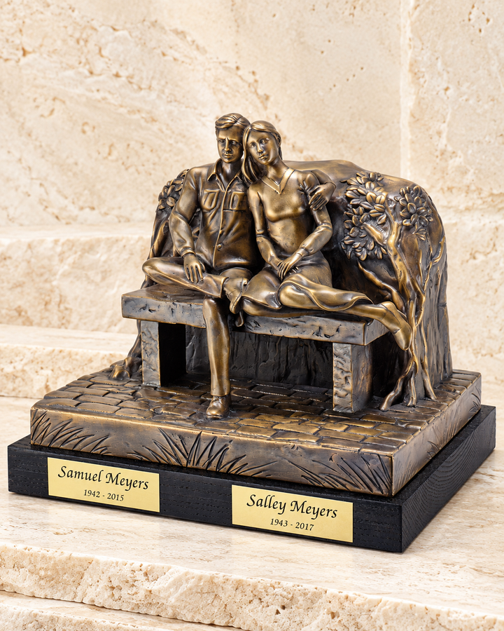 Best Friends Bronze Urn