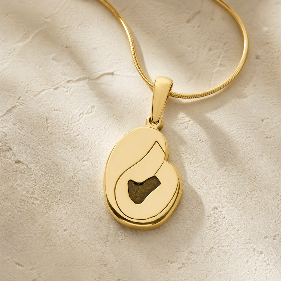 Beloved Gold Plated Ash Resin Jewelry