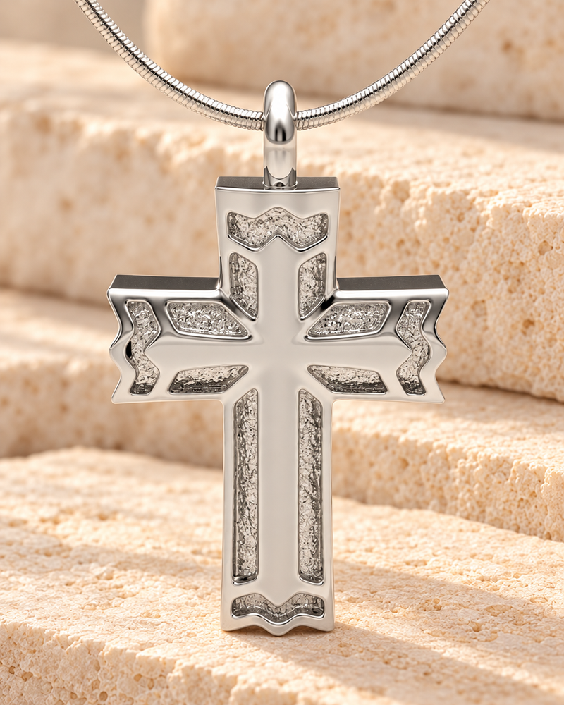 Rosedale Cross Forever Sealed Keepsake Urn Jewelry