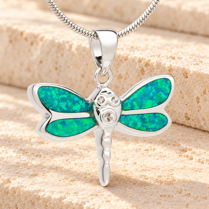 Soaring Dragonfly Memorial Jewelry