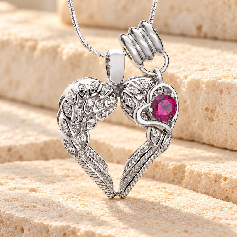 July Wings Of Hope Memorial Jewelry