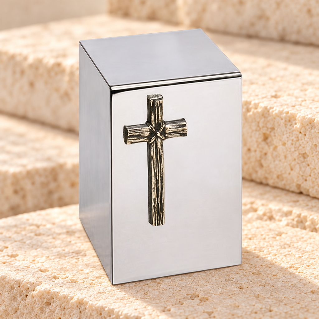 Rugged Cross Urn — main — EC25CCU9503