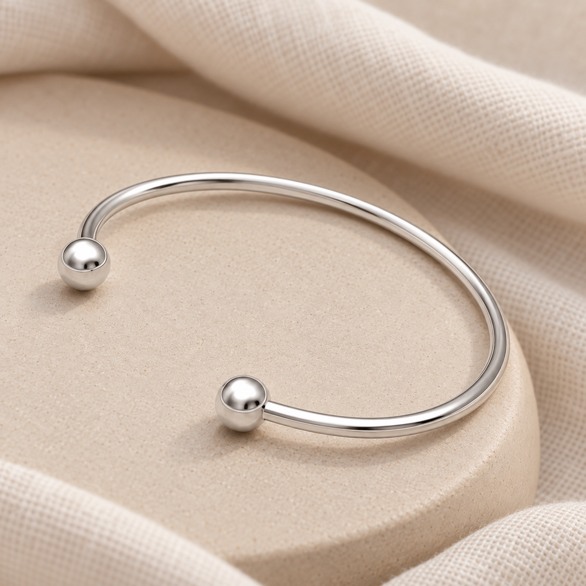 Sterling Silver Split Cape Forever Sealed Memorial Bracelet — alternate view — evr20067ssfs