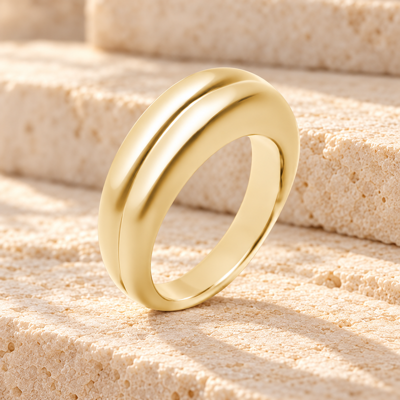 Women's 14k Gold Duchess Cremation Ring