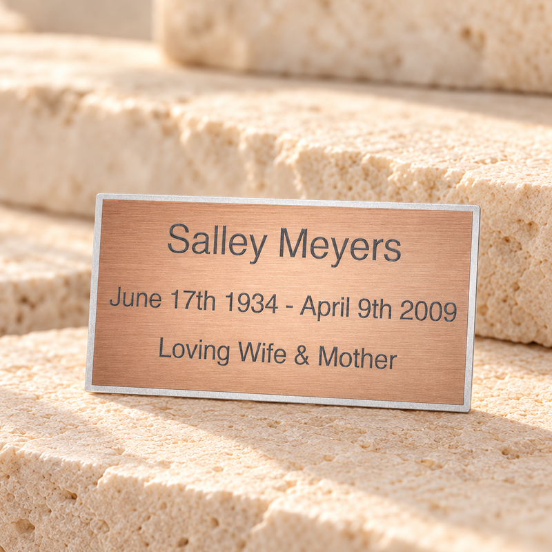 Large Orion Engraved Plate