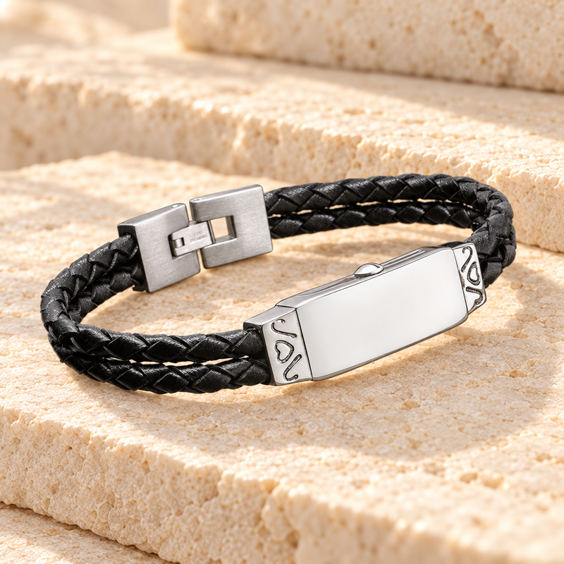 Silver Remembrance Bracelet Cremation Jewelry