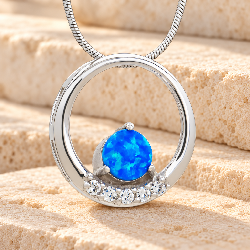 Token Round Memorial Jewelry — main — evr6210